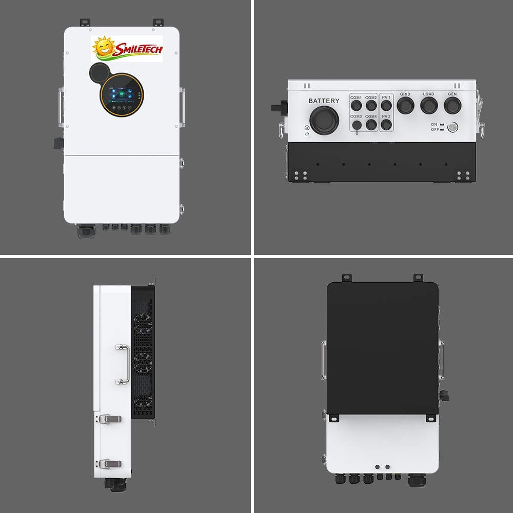 10KW / 12KW US Standard Hybrid Solar Storage Inverter – 110V Split Phase
