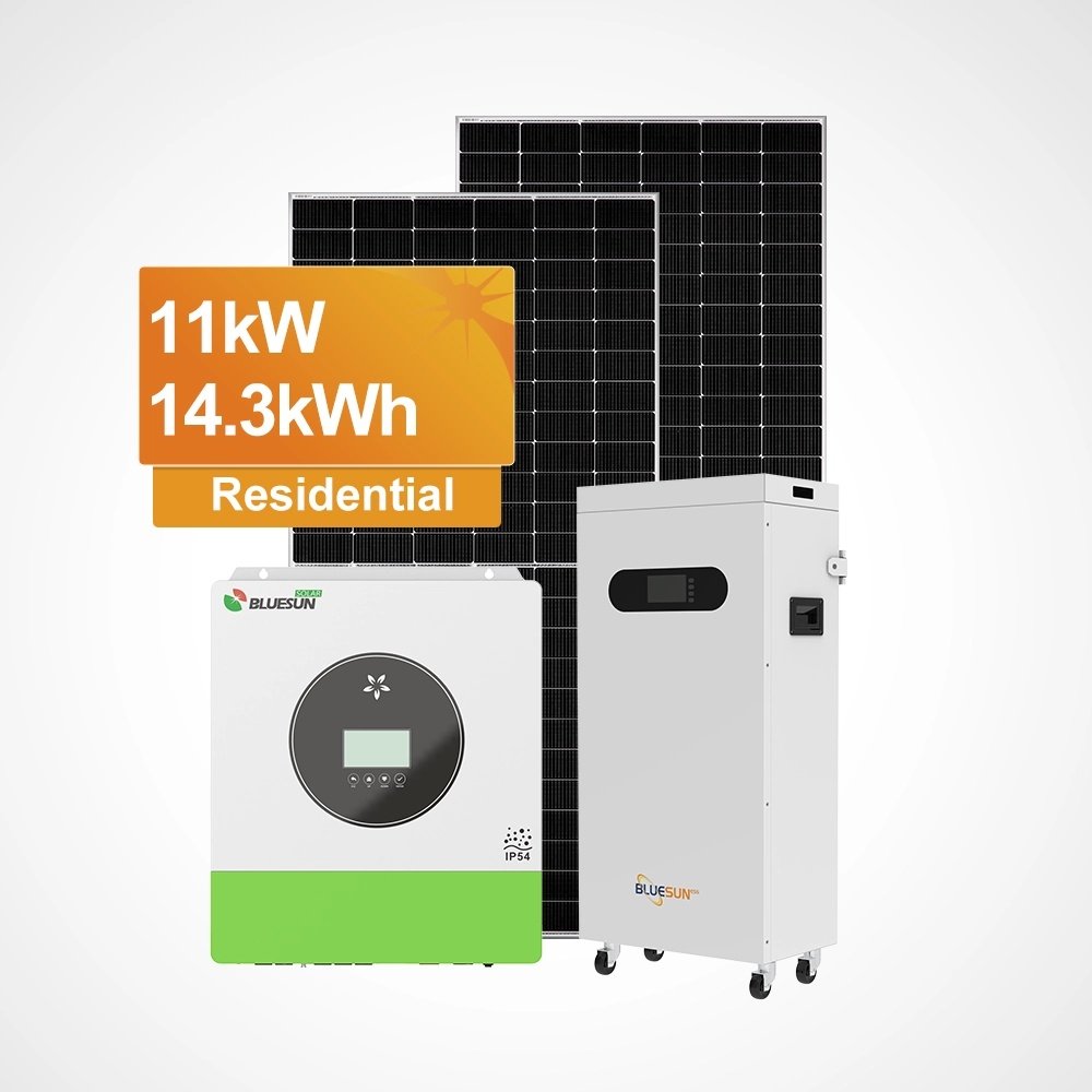Off-Grid Energy Storage System with 11kW Inverter and 14.3kWh Battery