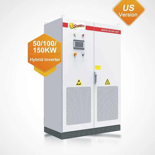 50KW / 100KW / 150KW US Standard Hybrid Solar Energy Storage Inverter