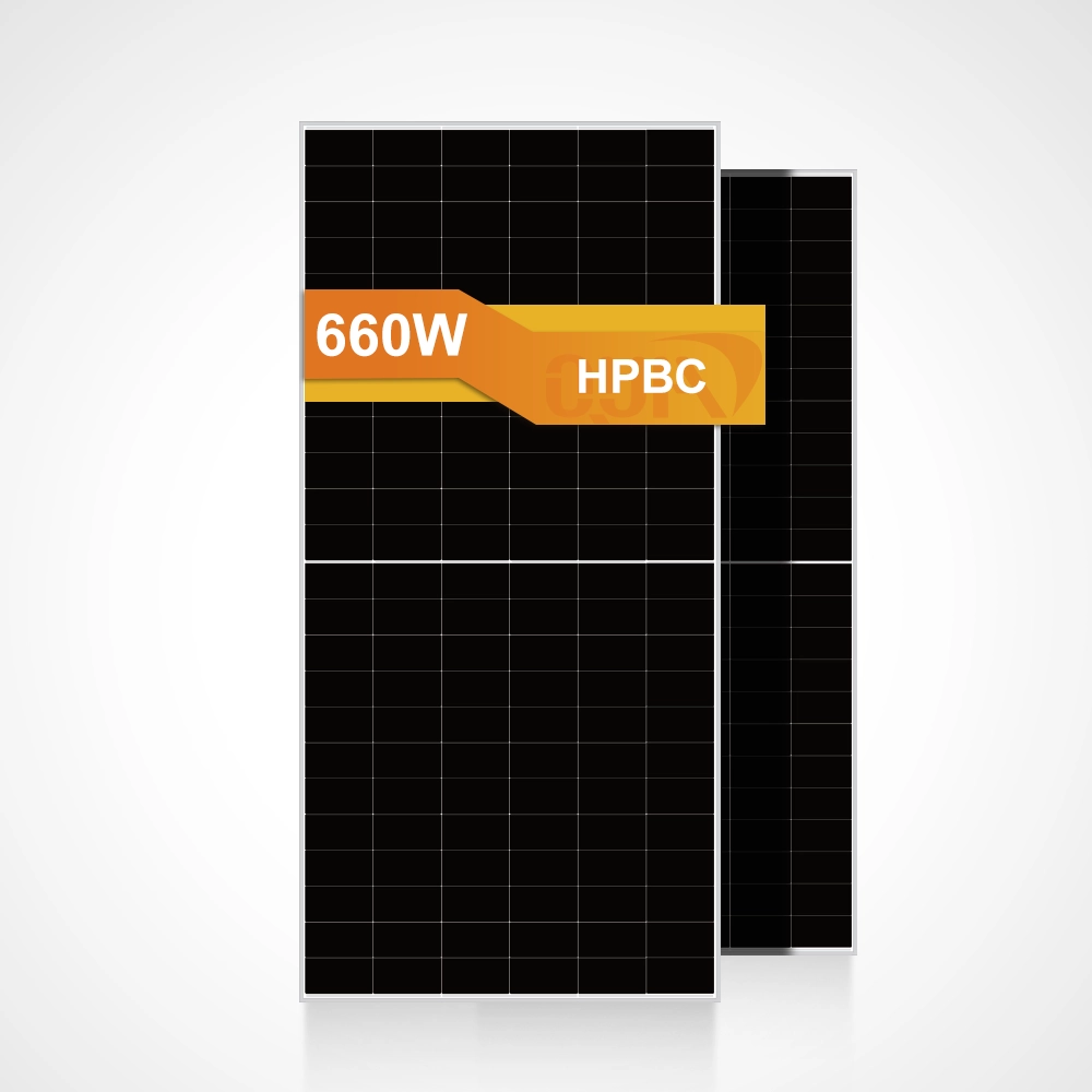 660W HPBC Solar Panel for Commercial & Utility-Scale Applications