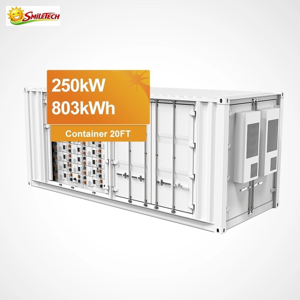 250kW All-in-One Containerized Solar Energy Storage System – 803kWh Battery
