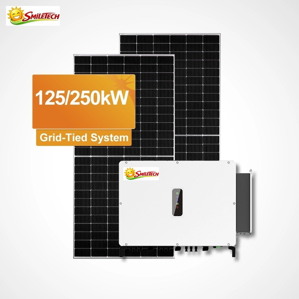 125/250kW On-Grid Commercial & Industrial Solar Power System