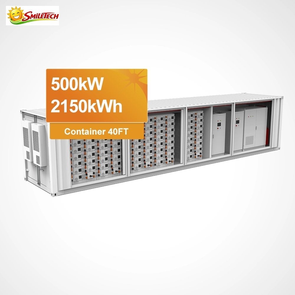 500kW / 2MWh BESS Container Energy Storage System – 40FT All-in-One Solution