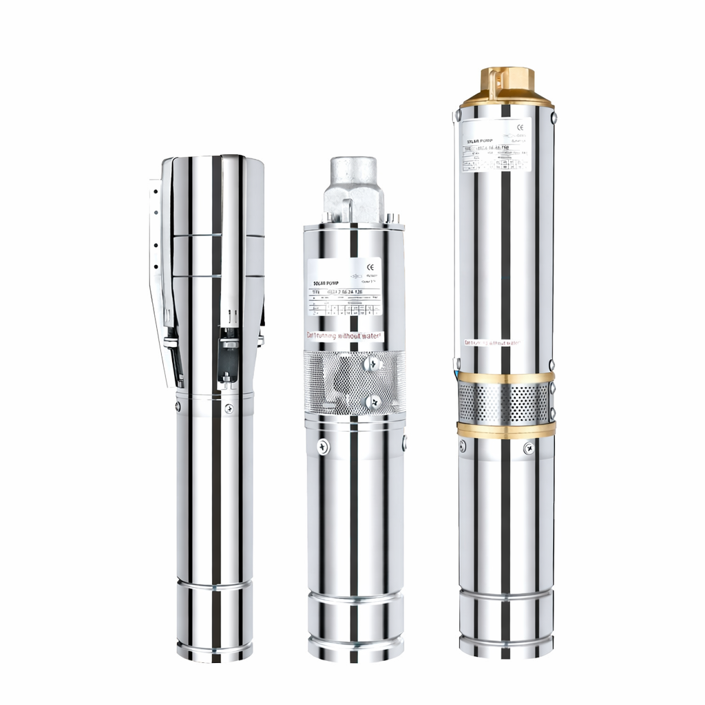 Smiletech1500W 2HP 3HP Solar Water pump 48V deep well DC solar pump system